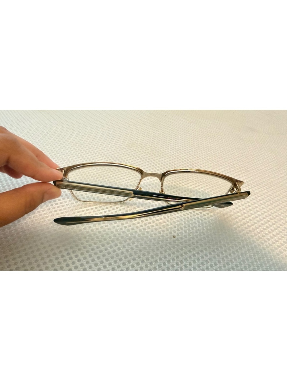 Gucci Metal Frame Eyeglasses Made in Japan